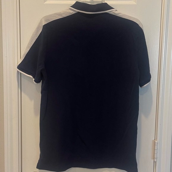Ralph Lauren Polo Shirt Men’s Small Navy Custom Slim Fit Big Pony Gold Patriotic - Picture 2 of 11
